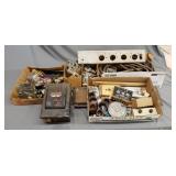Big Lot Of Vintage Audio Equipment & Parts