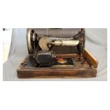 Beautiful Early Portable Singer Sewing Machine