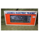 Lionel electric train and central iron ore car