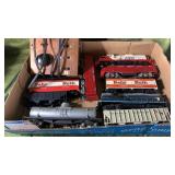 Electric train lot throttle pack cars more