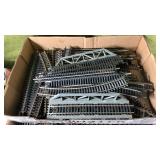 Large flat electric train track