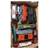 Large flat electric trains engines and more