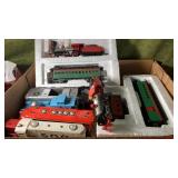 Large flat Bachman electric trains