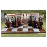 Complete Avon chess set