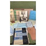 Huge Pilot Miltary 201 File Maps plus 1940