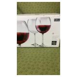 Libby oversize ground wine glasses set of six new