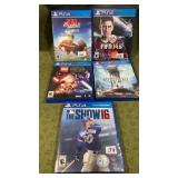 PS4 LOT OF5 GAMES