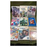 WII LOT OF 9 GAMES