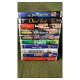 Lot of 10 Disney VHS KIDS MOVIES