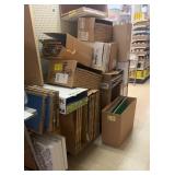 Large lot of furnace filters