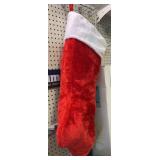 Big red Christmas stocking