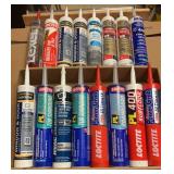 16 Tubes Assorted Caulk