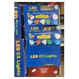 6 LED Christmas light strings