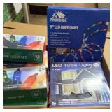 LED Tube lights and mini light sets