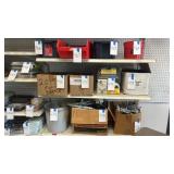 16ft Screwed to wall Shelving.