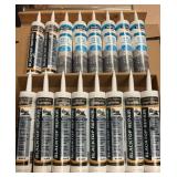 10 Tubes Asphalt Sealant & 6 Tubes Acrylic