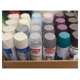 24 Cans Rust Oleum & Krylon Spraypaint
