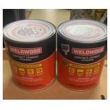 Weld wood contact cement
