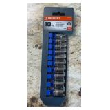 Crescent 1/4ï¿½ metric socket set