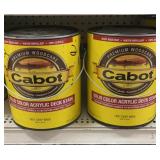 2 gal Cabot deep base stain
