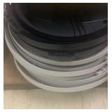 Plastic barrel lids