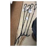 4- 40in. Fireplace/ firepit pokers