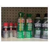 Liquid wrench, food grade silicone, lock dry lube