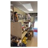 12ft Two Sided Shelving, Shelves, Pegboard &