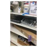 Peg board hooks & shelving spacers
