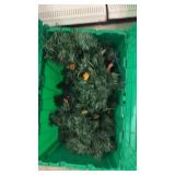 Lighted Christmas decor