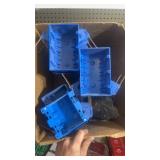 17 nonmetallic 3 gang nail on top boxs