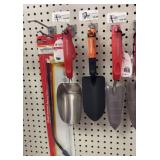 Gardening shovels