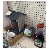 Bird feeders, water