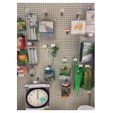 All items on wall