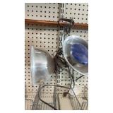 Pair clamp on lamps