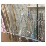 Door sweep, carpet bars, tack-strips