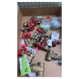 Mixed lot of valves