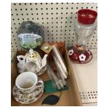 Bird feeders, water