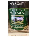 2-Gal Valspar tractor/implement high gloss enamel