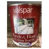 1-Gal Valspar int/ext porch and floor oil gloss