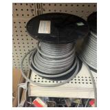Partial roll 1/4 plastic coated cable