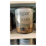 2- gal Valspar exterior semi gloss tint base 4302