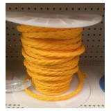 Almost full roll yellow rope