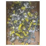 Stainless eye bolts, screws & j hooks