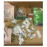Brass J screws & misc
