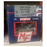 Stainless steel screws