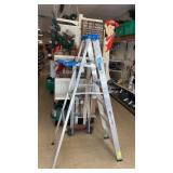 Werner 6 ft. Aluminum step ladder 250lb capacity
