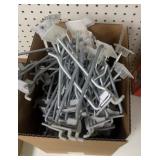 Peg board hooks