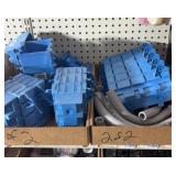 Plastic conduit and boxes