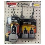 4 Master Pad Locks